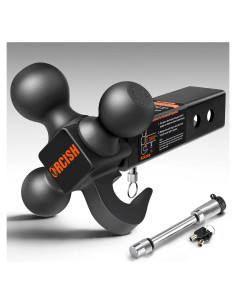 Enganche de Remolque Giratorio 360 ORCISH BM - 3 Bolas