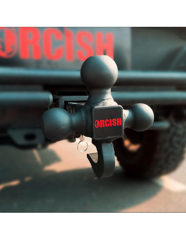 Enganche de Remolque Giratorio 360 ORCISH BM - 3 Bolas