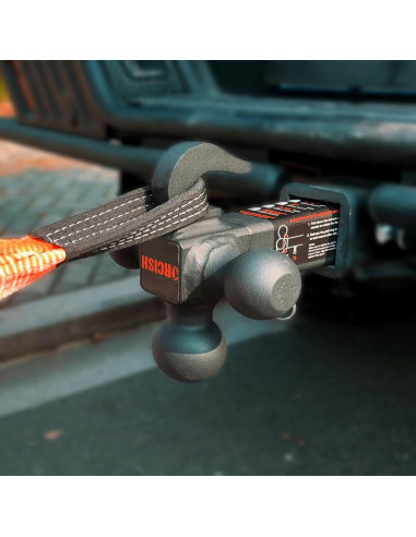 Enganche de Remolque Giratorio 360 ORCISH BM - 3 Bolas