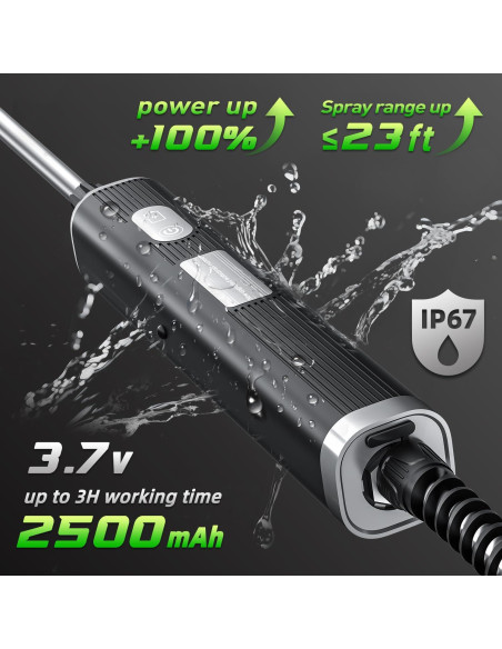 Pulverizador Eléctrico de Jardín SHIJING 2.1 Galones USB