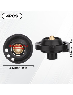 4 Boquillas de Reemplazo 1.8mm Lasuroa para Pistola de Pintura 2