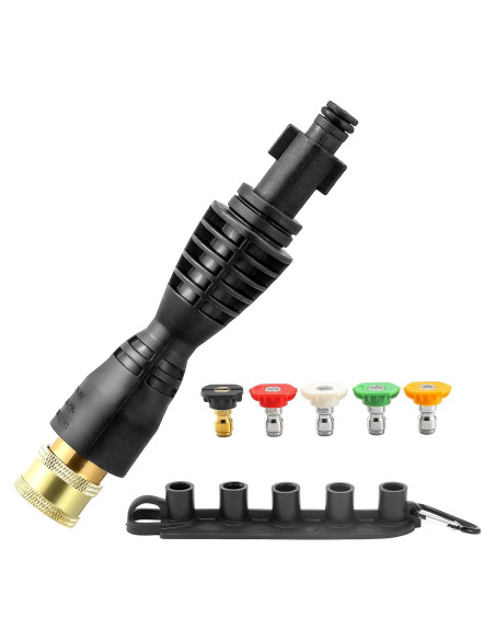 Adaptador de pistola de lavadora a presión FIXFANS 2000 PSI