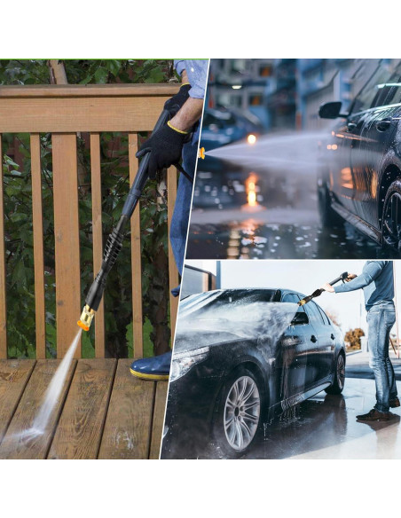 Adaptador de pistola de lavadora a presión FIXFANS 2000 PSI