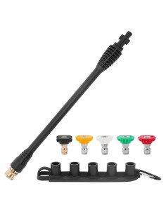 Varilla de Lavadora a Presión FIXFANS 40.64 cm con 5 Boquillas