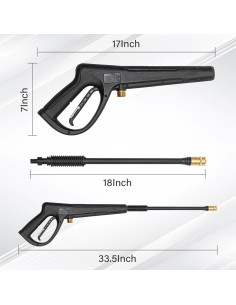 Pistola de Lavado a Presión WXNANY M22-15mm 5 Boquillas 2