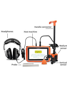 Detector de Fugas de Agua PQWT L4000 con Pantalla Táctil 2