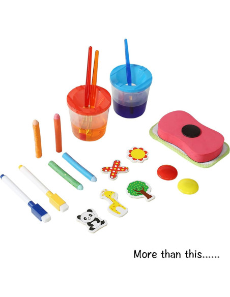 Caballete de Madera Doble Cara Easy Playhouse Flat River 68.6-129.5 cm