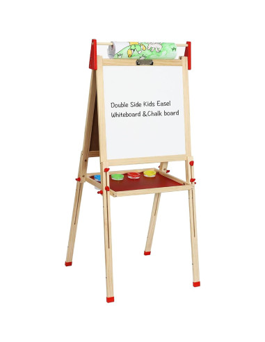 Caballete de Madera Doble Cara Easy Playhouse Flat River 68.6-129.5 cm