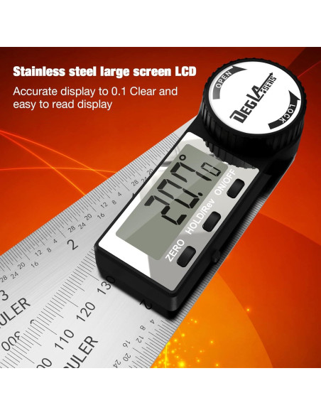 Transportador Digital DEGLASERS 400mm Acero Inoxidable LCD