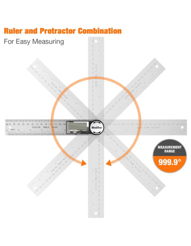 Transportador Digital DEGLASERS 400mm Acero Inoxidable LCD