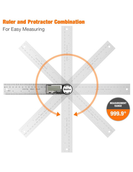 Transportador Digital DEGLASERS 400mm Acero Inoxidable LCD