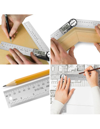 Transportador Digital DEGLASERS 400mm Acero Inoxidable LCD