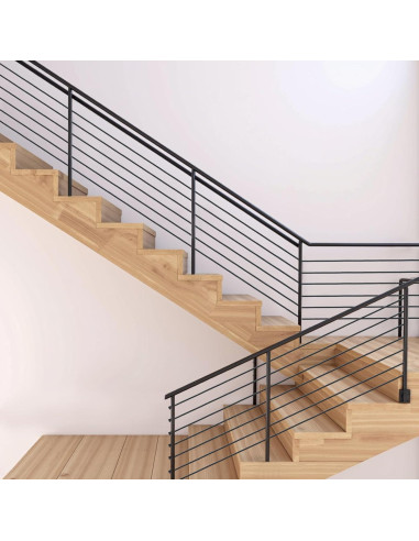 Kit de Barandilla de Cable Invisible UZE 50 Piezas Acero Inoxidable T316 Negro