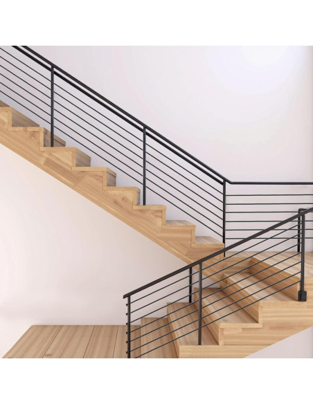 Kit de Barandilla de Cable Invisible UZE 50 Piezas Acero Inoxidable T316 Negro