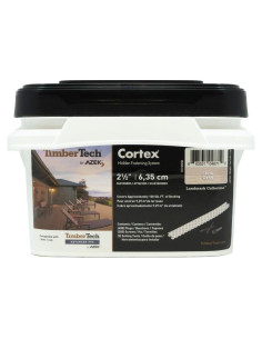 Fasteners de Tapas Ocultas TimberTech Cortex Gris Pizarra 9.29 m