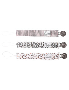 Clip de Chupete Copper Pearl 3-Pack - Acero Inoxidable - Zara