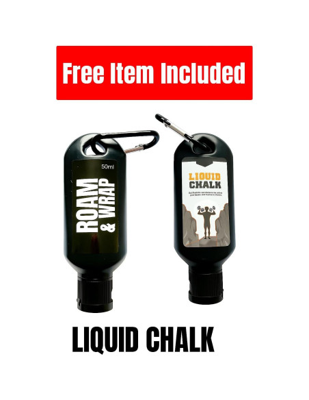 Ganchos de Levantamiento de Pesas Roam & Wrap - Neopreno Grueso