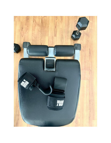 Ganchos de Levantamiento de Pesas Roam & Wrap - Neopreno Grueso