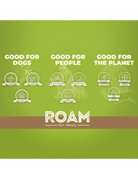 Golosinas para Perros ROAM PET TREATS Ossy Chops 2pk 160g