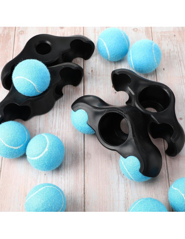 Kit de 4 Adaptadores de Pies Oscilantes VioraWhite + 10 Pelotas