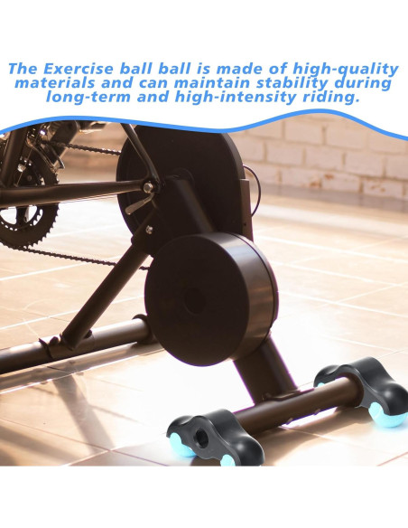 Kit de 4 Adaptadores de Pies Oscilantes VioraWhite + 10 Pelotas