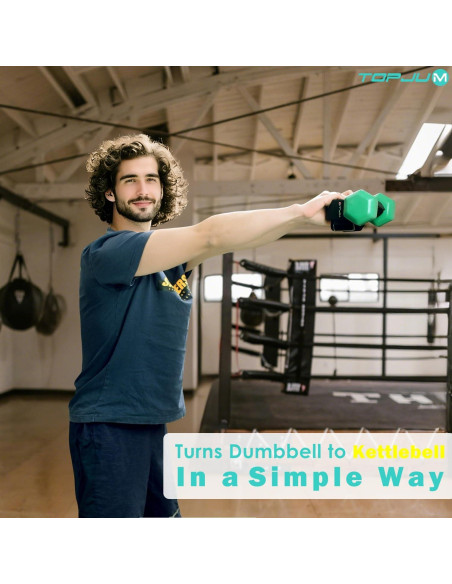 Accesorio de Pie para Mancuernas TOPJUM - Entrenamiento de Piernas