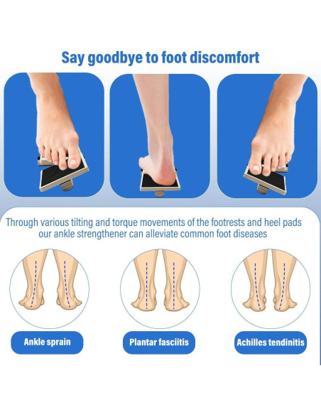 Tabla de Equilibrio Antideslizante Ranjaner para Rehabilitación