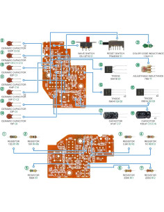 Kit de Soldadura 5 en 1 Yidab - Proyectos Electrónicos Interactivos 2