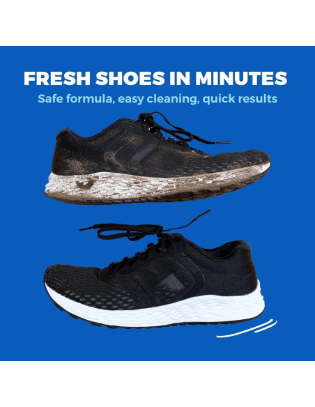 Kit de Limpieza de Zapatos Shoozas - Espuma Rápida y Efectiva
