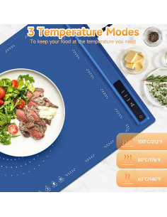 Alfombrilla Calentadora Eléctrica PHYSEN 1.36kg Plegable 3 Temperaturas 2