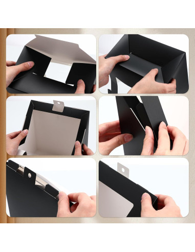 20 Cajas de Regalo para Sombreros Gilprop - Almacenamiento Plegable