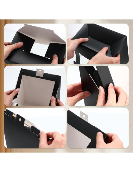 20 Cajas de Regalo para Sombreros Gilprop - Almacenamiento Plegable