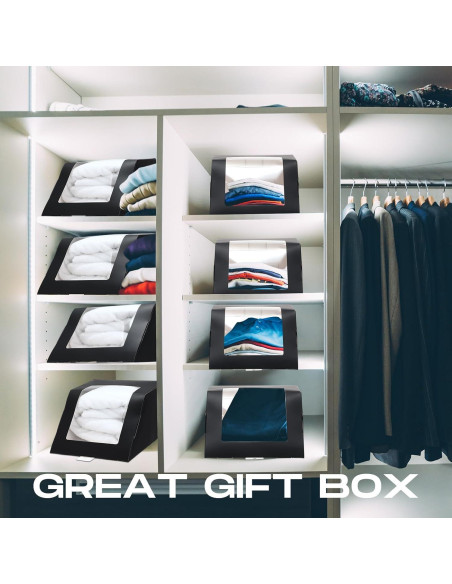 20 Cajas de Regalo para Sombreros Gilprop - Almacenamiento Plegable