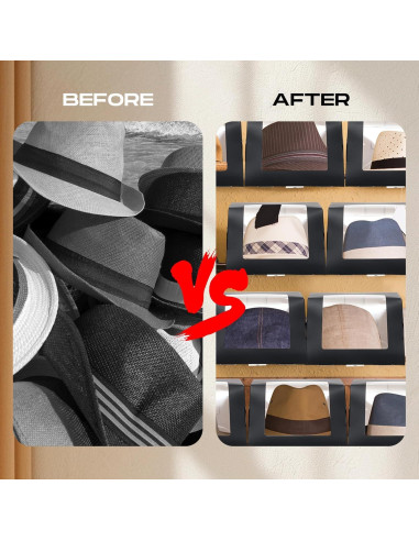 20 Cajas de Regalo para Sombreros Gilprop - Almacenamiento Plegable