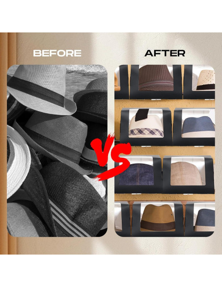 20 Cajas de Regalo para Sombreros Gilprop - Almacenamiento Plegable