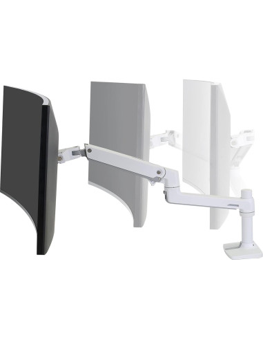 Brazo de Monitor Ergotron LX Blanco para Pantallas de 34"