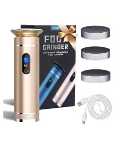 Eliminador de Callos Eléctrico Krofaue Recargable 2 Velocidades