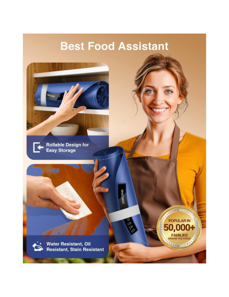 Alfombrilla Calentadora Eléctrica Spacekey 250W Silicona 58cm