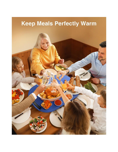 Alfombrilla Calentadora Eléctrica Spacekey 250W Silicona 58cm