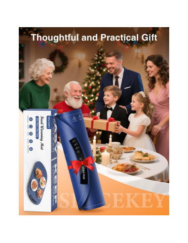 Alfombrilla Calentadora Eléctrica Spacekey 250W Silicona 58cm