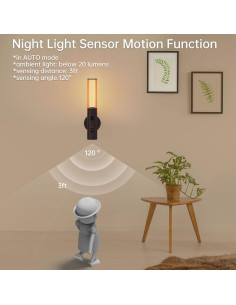 2 Pack Luces Nocturnas LED Koopala con Sensor de Movimiento 2