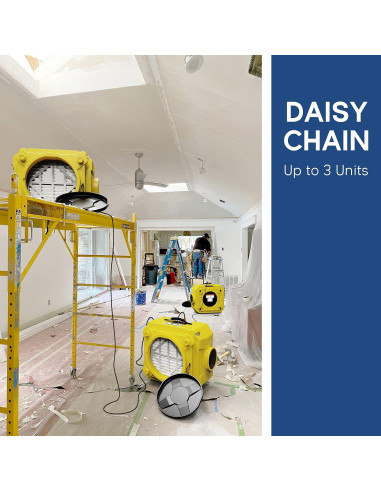 Limpiador de Aire HEPA AlorAir 550 Amarillo 3 Etapas