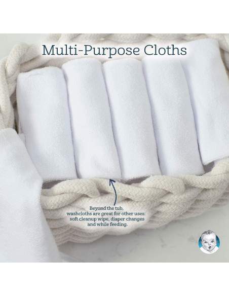Toallitas para Bebés Gerber 6 Unidades 23x23 cm Algodón
