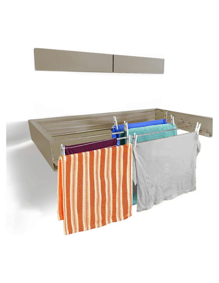 Perchero Plegable de Secado TCO ADVENTURES 40" Acero Inoxidable