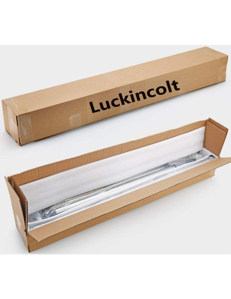 Perchero Plegable de Ropa Luckincolt Acero Inoxidable 80 kg