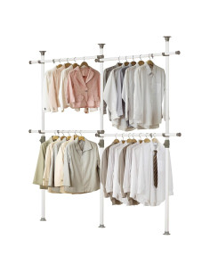 Estante Metálico Ajustable Prince Hanger 4 Niveles 318kg