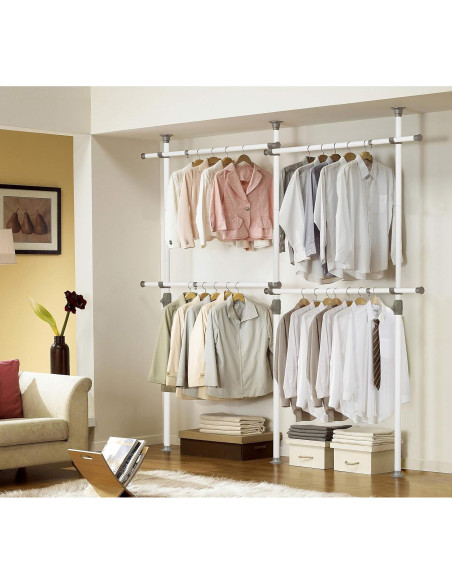 Estante Metálico Ajustable Prince Hanger 4 Niveles 318kg