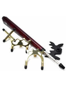 Puente de Billar Retráctil Collapsar con 4 Cabezas de Metal