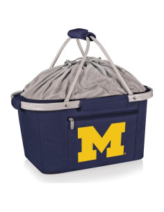 Cesta de Compras Plegable Picnic Time NCAA Michigan 48.3x30.5cm