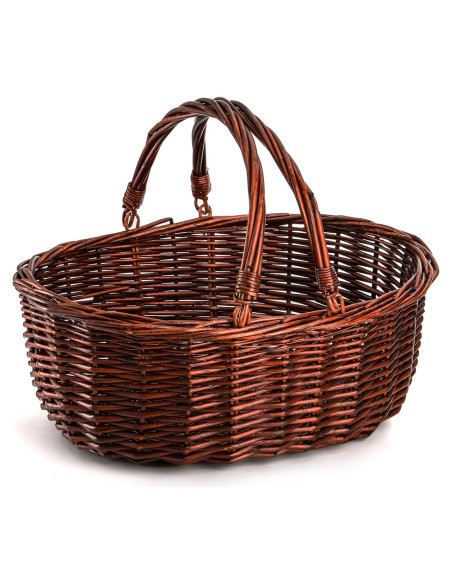 Cesta de Picnic de Mimbre Dicunoy 33x26.7 cm Rústica